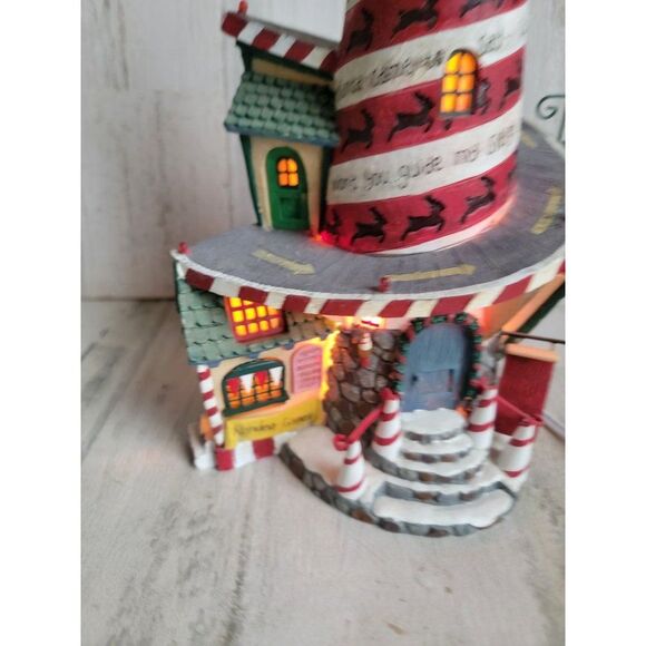 Dept 56 Rudolph Red-Nosed Lighthouse story book collection Xmas
